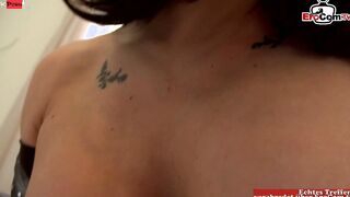 beauty dark haired Hot with nice titted got wild anal sex