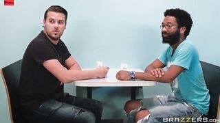 A Lunchtime Licking Sex Tape With Jenna Sativa, Riley Nixon - Brazzers Official