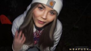 Slutty Girl Sucks everyone for Joining