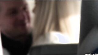 BLONDE 18 YO CAUGHT ON FILM FUCKING ON PUBLIC BUS