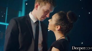Deeper. Brooklyn has hard anal sex with dance partner