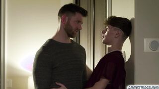 Caden shoot a warm white load for twink Cyrus Stark
