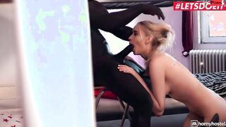 TURNED ON HOSTEL - BBC Surprise Leads To hot Wake Up Sex With Arteya - LETSDOEIT