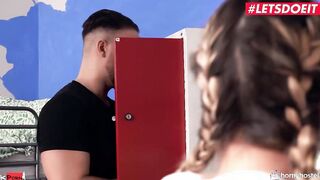 FREAKY HOSTEL - Step Brother Fucks His Little Sisters Tight Booty
