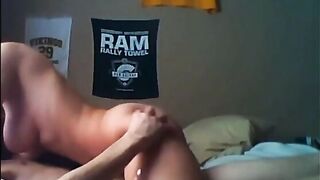 Amature in passionate sex