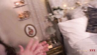 Huge tits MILF Catches A Thief In Her Bedroom
