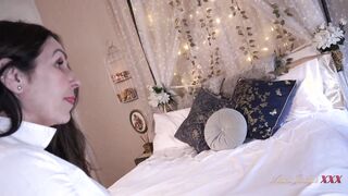 Huge tits MILF Catches A Thief In Her Bedroom