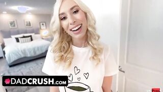 Dad Crush - Freaky Step Dad Can't Resist His Long Tit