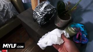 Mylf - Bombshell Cougar Caught Freaky Stud Sniffing Her Undies Made Him Pleasure Her For Being Sensual