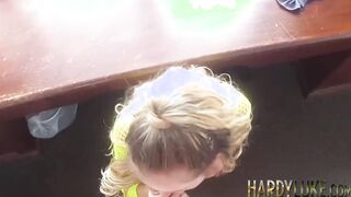 Big tits babe Classy Filth pounded POV after sloppy blowjob