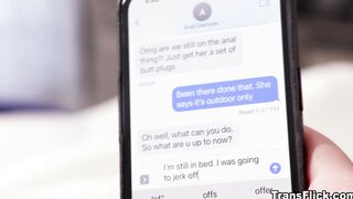Ariel Demure sucking on Wolf Hudsons cock