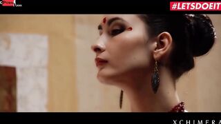XCHIMERA - Goddess Goddess Blue Angel Takes Control And Fucks Her Gf - LETSDOEIT