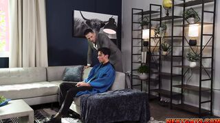 Nick Floyd fucks his hot stepdad Roman Todd so wild