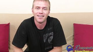 Cute young homo has sweet cock blown and returns the favor