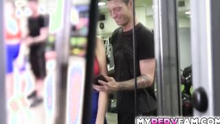 Peter gets horny enough to fuck Michele from behind