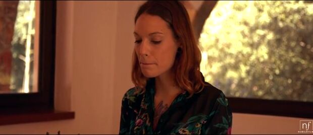 Silvia Nubi and Gabe Tonic are locked in a battle of wits as they challenge each other in chess. To