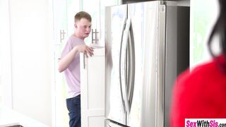 Teen sucking dick during hide and seek