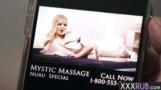 Passion body massage by Russian MILF