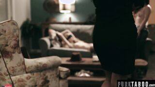 VIRGIN TABOO Devious Dr. Angela White Hoodwinks Client inside Lesbo FETISH