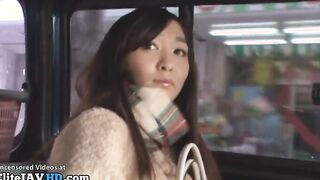 Japanese hot milf enjoys getting cum in mouth