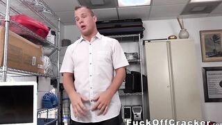 Straight stud drilled bareback POV after deepthroating BBC