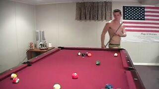 Gorgeous and horny big dick twink threesome sex in the pub