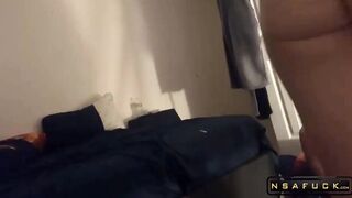 The Babysitter almost got Caught Riding my Dick