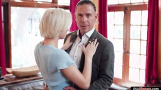 Wife surprises husband with a threesome
