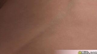 BBW MILF showered and fucked a big cock