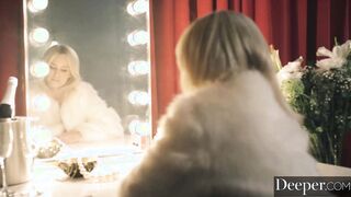 Deeper. Shy understudy is seduced by her infamous co-star two