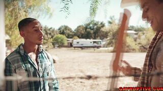 Two gays sent to a notorious conversion camp