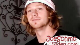 Straight Nimrod undresses and shows off his dick for a suck