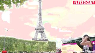 Huge Boobies 19 Year Mature College sluts Lana Rhoades Goes To France To Experience