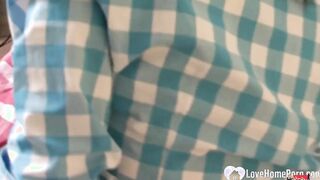Horny eighteen tries a huge ebony penis for once