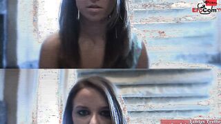 Petite hairy dark haired 19 yo with small melons wants the gigantic