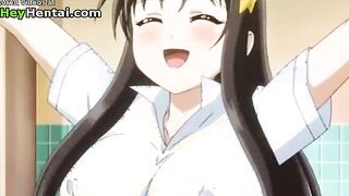 Beautiful college girl with large boobs