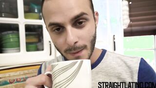 Straight latino paid for gay breeding service by pervert