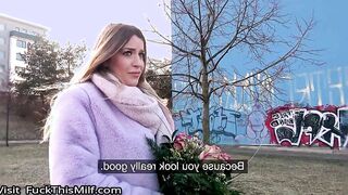 Big boobs babe gets indecent proposal