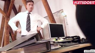 LETSDOEIT - (Jason Steel, Lena Nitro) - Long Booty teenagers Year Older Secretary Forbidden Sex With Her New Boss