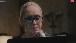 babe hot Milf Christina Shine Masturbating With AI