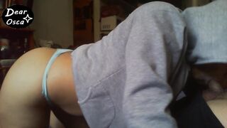 Fucking my Stepsister with a huge booty while our parents