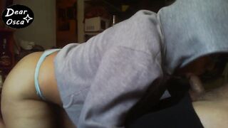Fucking my Stepsister with a huge booty while our parents