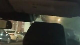 Ebony bro banging a chubby chick into a vehicle