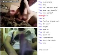 Dark Hair Goddess nailed rough from behind on webcam