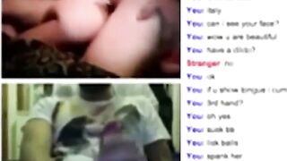 Dark Hair Goddess nailed rough from behind on webcam