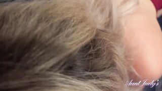 AuntJudys - Goddess 35yo milf Elle BLOWS YOUR DICK then