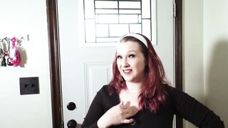 Huge breasts milf Vickie can't pay her mechanic bill, so