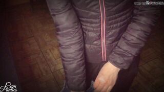 Surprised Step Sister With Long Load Of Cum Inside Her