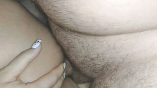 Screwed my creamy snatch and cum in me