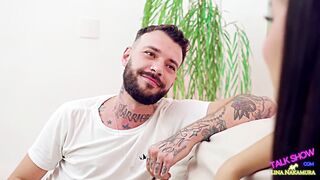 TALKSHOW LINA NAKAMURA ENTREVISTA ATOR TITTO GOMEZ E NÃO RESISTE